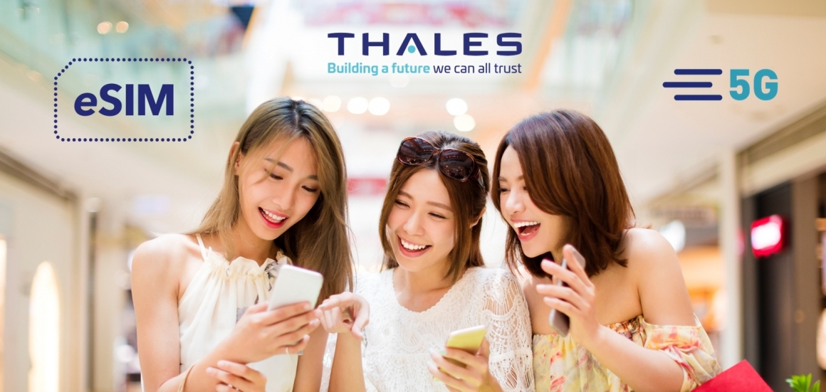 Thales+eSIM+5G