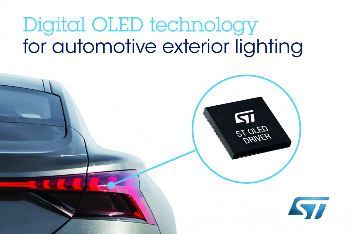 ST新闻稿2019年10月30日——意法半导体与奥迪合作，开发及提供下一代汽车外部照明解决方案